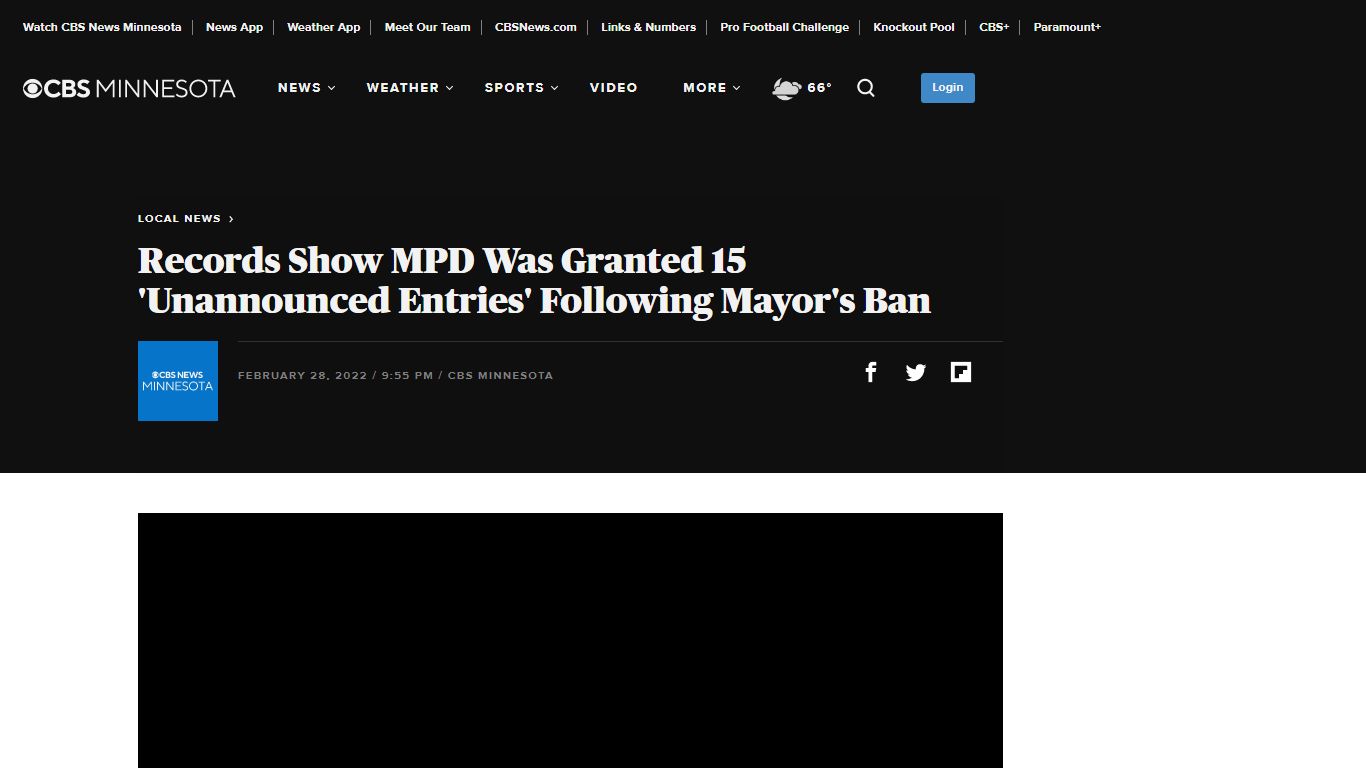 Records Show MPD Was Granted 15 'Unannounced Entries' Following Mayor's ...